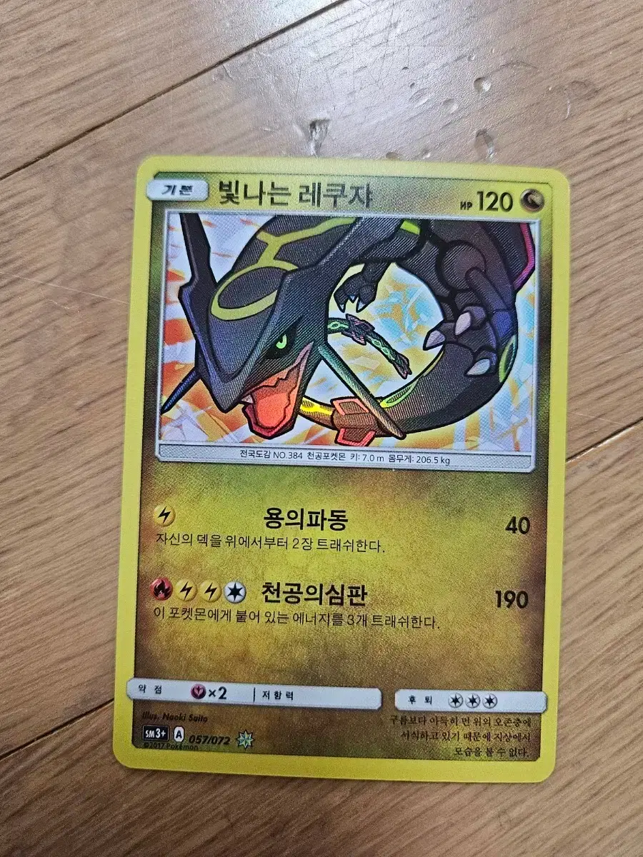 Pokemon Card Shining Rayquaza