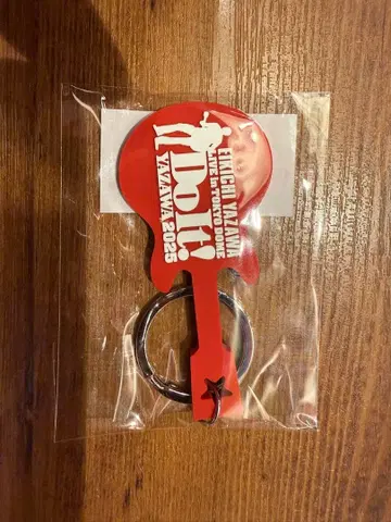 야자와 에이요시 도쿄돔 회장 한정판 기타 모양 키링 2025 11/8