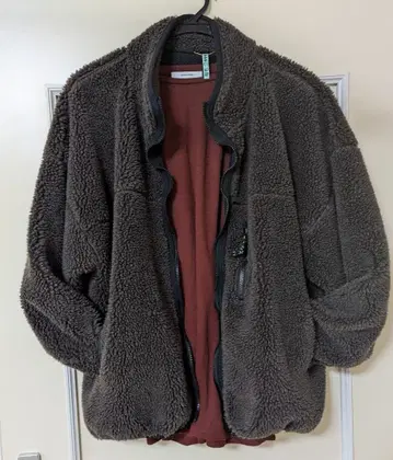 보아 플리스 블루종 BROWN