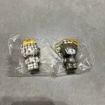 산리오 모노크롬 걸리시 시크릿 마스코트 참 타이니 참