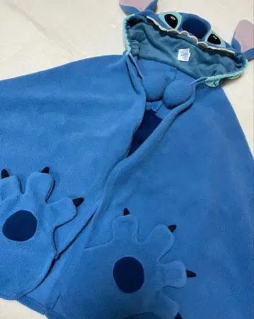 스티치 후드 부착 케이프 도쿄 디즈니 리조트