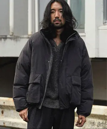 Shiun SOFT BRUSHED PUFFER JACKET S