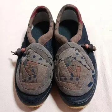 손수건 리메이크 ~ 감즙 철매염 리메이크 타비 슈즈 24cm