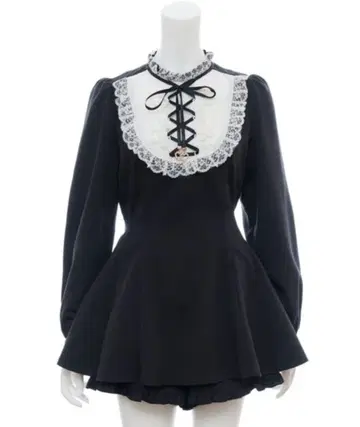 secret honey 레이스업 요크 셋업