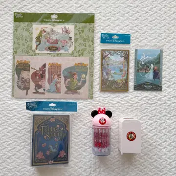 판타지 스프링스 엽서 미니 면봉 투모로우랜드 안나