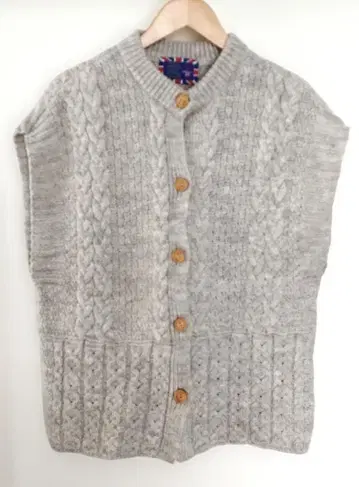 새상품급 따뜻한 JM COOPER 울 100% 베스트 영국제