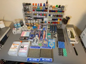 프라모델 제작 은퇴 세트