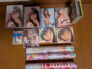 새상품급 요코야마 루리카 트레이딩 카드 CD DVD 달력 세트