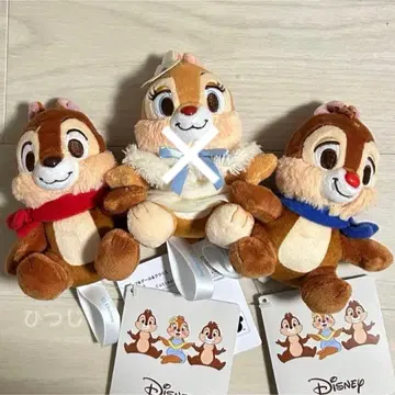 칩&데일&클라리스 마스코트 Fluffy Cuties 칩 데일