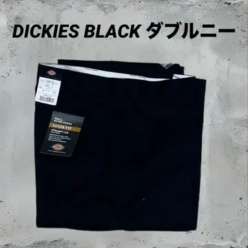 새상품 DICKIES 디키즈 블랙 더블니 W36 L32