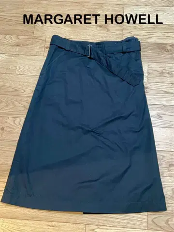 MARGARET HOWELL 마가렛호웰 코튼 린넨 스커트