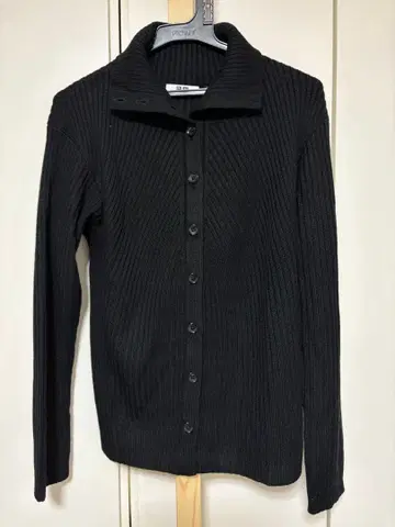 유니클로 UNIQLO U 메리노 블렌드 하이넥 가디건 블랙 XL