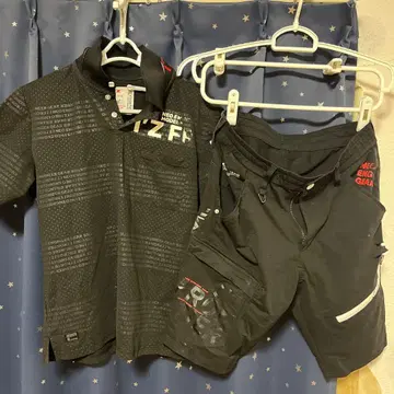 IZ FRONTIER 피케 셔츠와 숏팬츠 세트