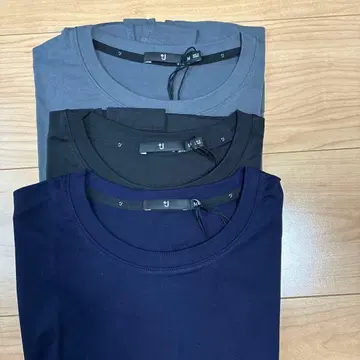 유니클로 +J 수피마 코튼 릴랙스핏 T M 사이즈 3개 세트