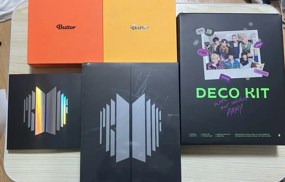 BTS album, deco kit, poca