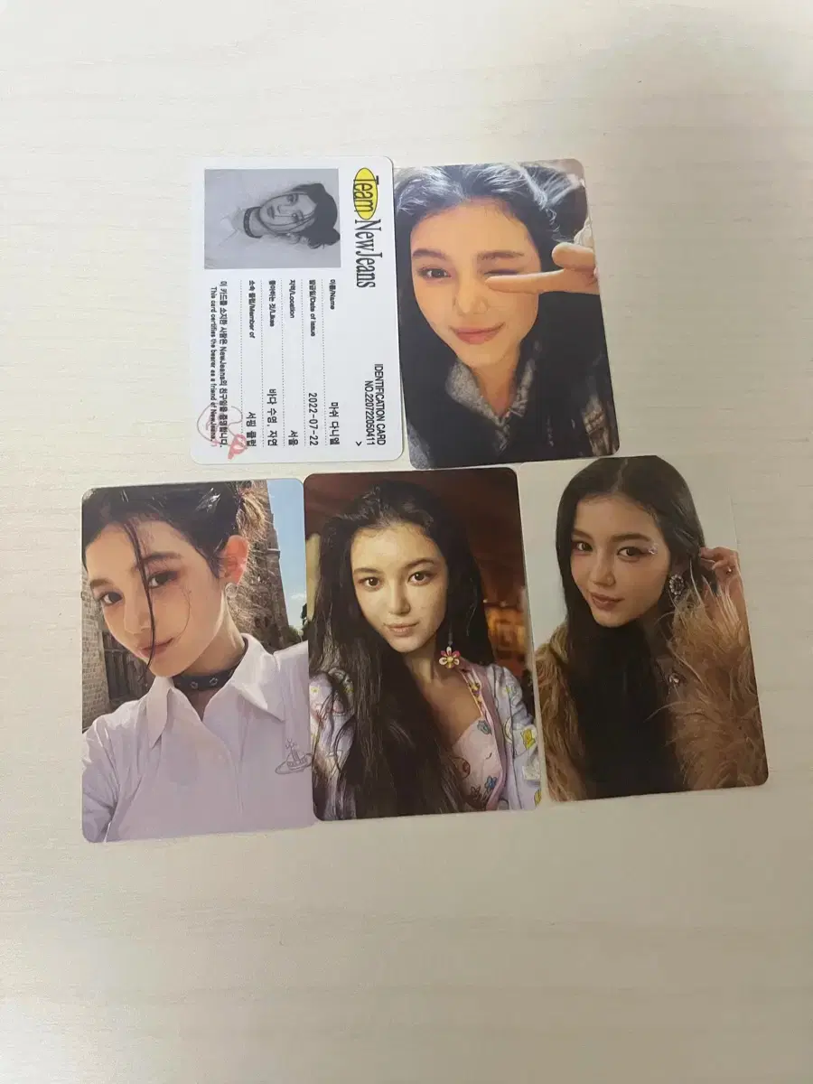 NewJeans Danielle 5 photocards