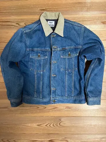 코듀로이 옷깃 데님 자켓 BOBSON