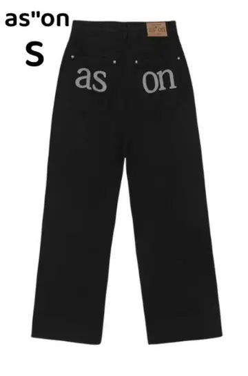 ason 아즈온 SMOG WIDE PANTS 블랙 ason S 사이즈