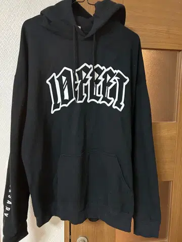 10feet 텐피트 후드티 25주년 블랙 XL