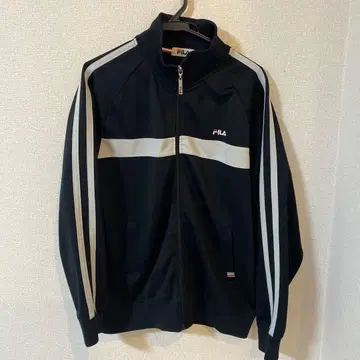 FILA 블랙 집업 저지