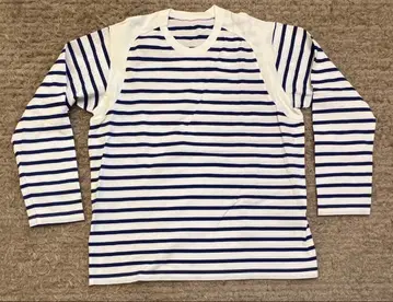 브루나보인 보더 긴팔 티셔츠