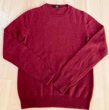 유니클로 캐시미어 100% 크루넥 니트