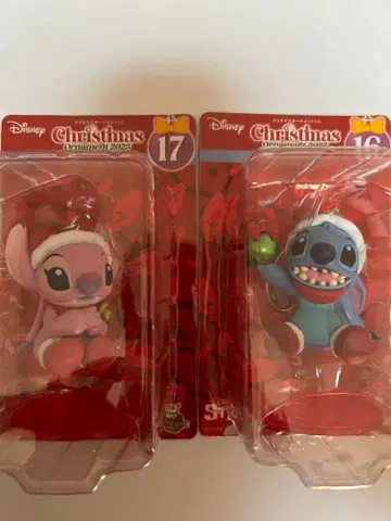 디즈니 크리스마스 오너먼트 복권 스티치 엔젤