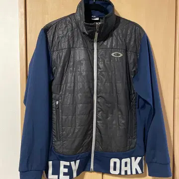 Oakley 집업 자켓 XL 네이비/그레이