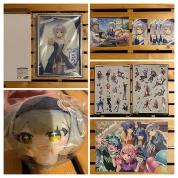 니지산지 시오리바 루리 미타라시 당고 굿즈 묶음 판매 덤 포함