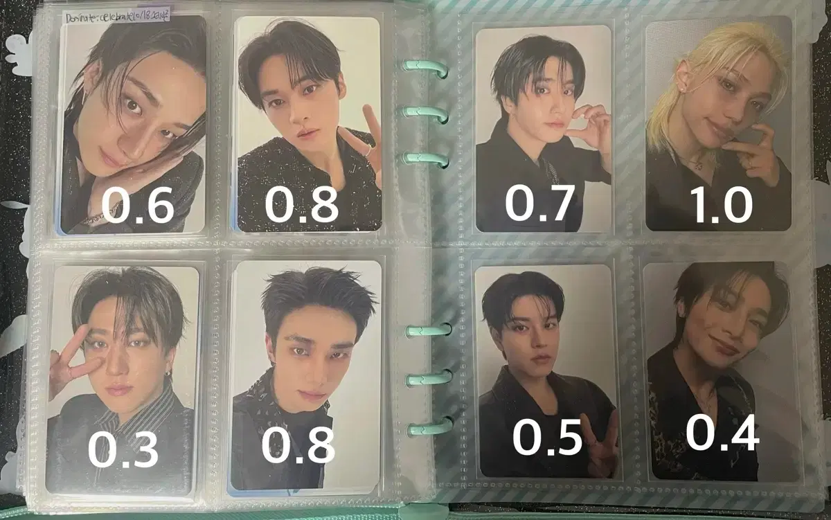 Stay Zone first concert photocard wts SKZ Stray Kids Dominate encore concert