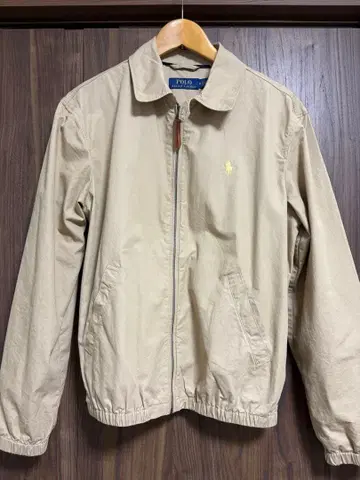 Polo 베이지 집업 자켓