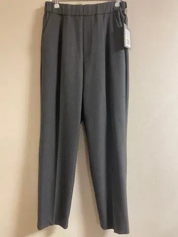 새상품 PRIORITY 프라이오리티 테이퍼드 팬츠 그레이 38 가을 겨울