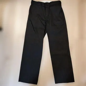 디키즈 874 오리지널 핏 블랙 스트레이트 레그 팬츠