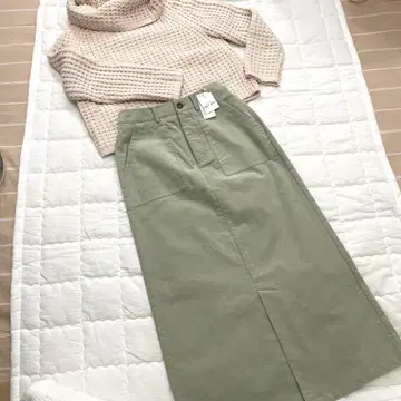 미사용 프레디 레피 / 노리즈 코듀로이 롱 스커트