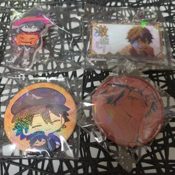 문호 스트레이독스 에도가와 란포 아크릴 키링 캔뱃지