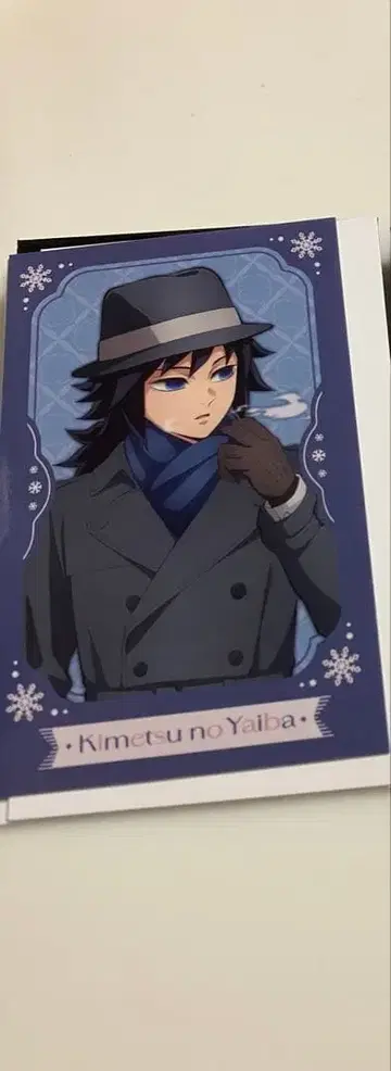 귀멸의 칼날 AGF ufotable 폴라로이드풍 브로마이드 토미오카 기유