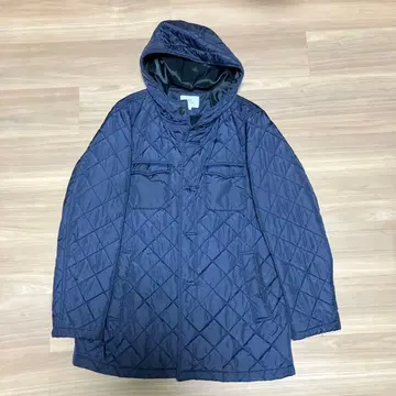 BEAMS HEART 네이비 퀼팅 자켓 L