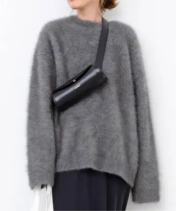 Deuxieme Classe DUET 크루넥 스웨터 그레이