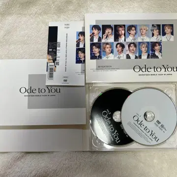 SEVENTEEN Ode to You 2장 세트 DVD