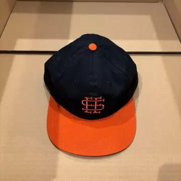 SEE SEE 블랙 x 오렌지 야구 모자