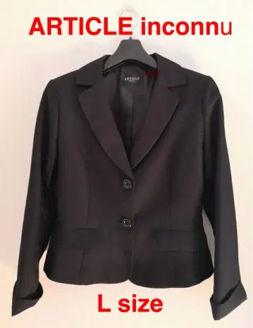 [ SALE ] ARTICLE inconnu 테일러드 자켓 블랙