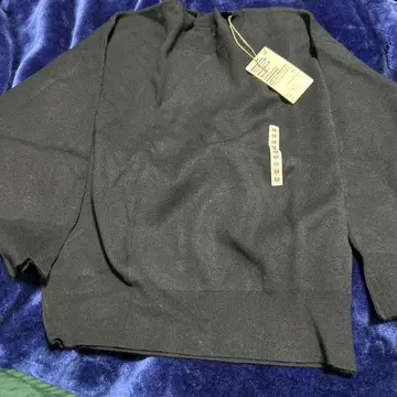 새상품 워셔블 밀라노 리브 크루넥 와이드 스웨터 택 포함