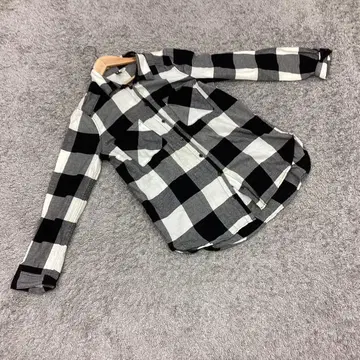 H&M 에이치앤엠 플란넬 셔츠 넬셔츠 (EUR38)