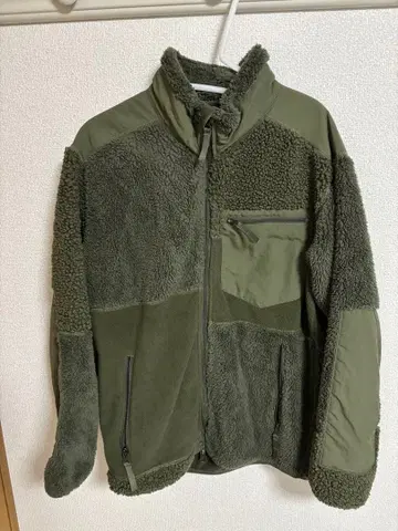 Engineered Garments 유니클로 플리스 자켓 올리브