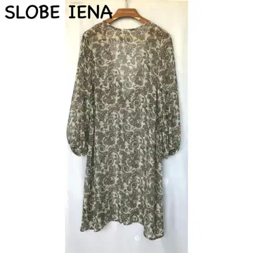 SLOBE IENA 페이즐리 무늬 블라우스 튜닉