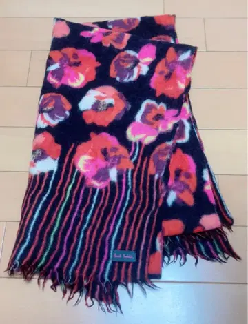 Paul Smith 플라워 무늬 스톨 머플러