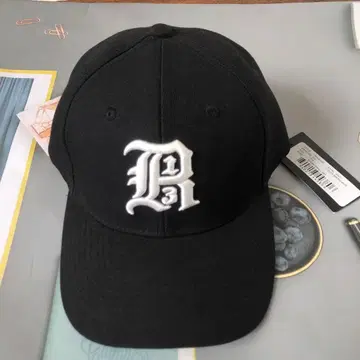 R13 (알써틴) 프론트 로고 자수 야구 모자