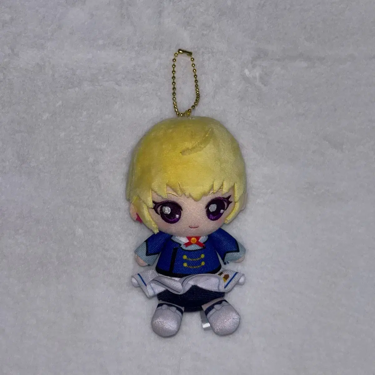 Aikatsu i.m Star Yuu Yui Ball Chain Plush Keyring Doll Goods