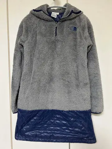 THE NORTH FACE 플리스 원피스 그레이 네이비