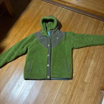 Gohemp 보아 자켓 후드 부착 그린